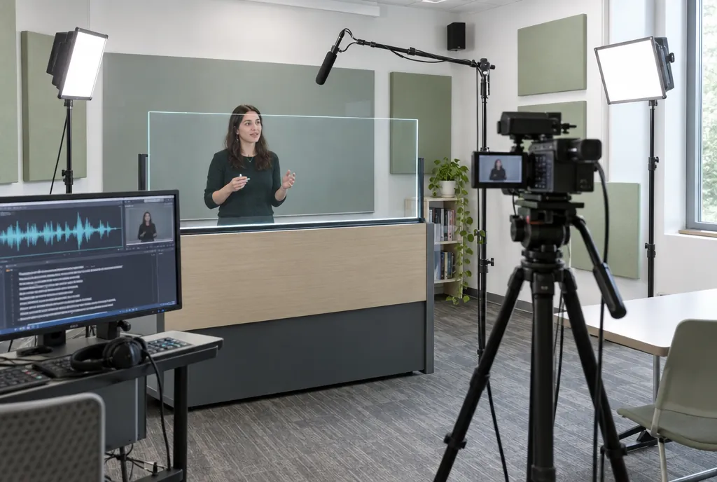 Recording, streaming and AI transcription