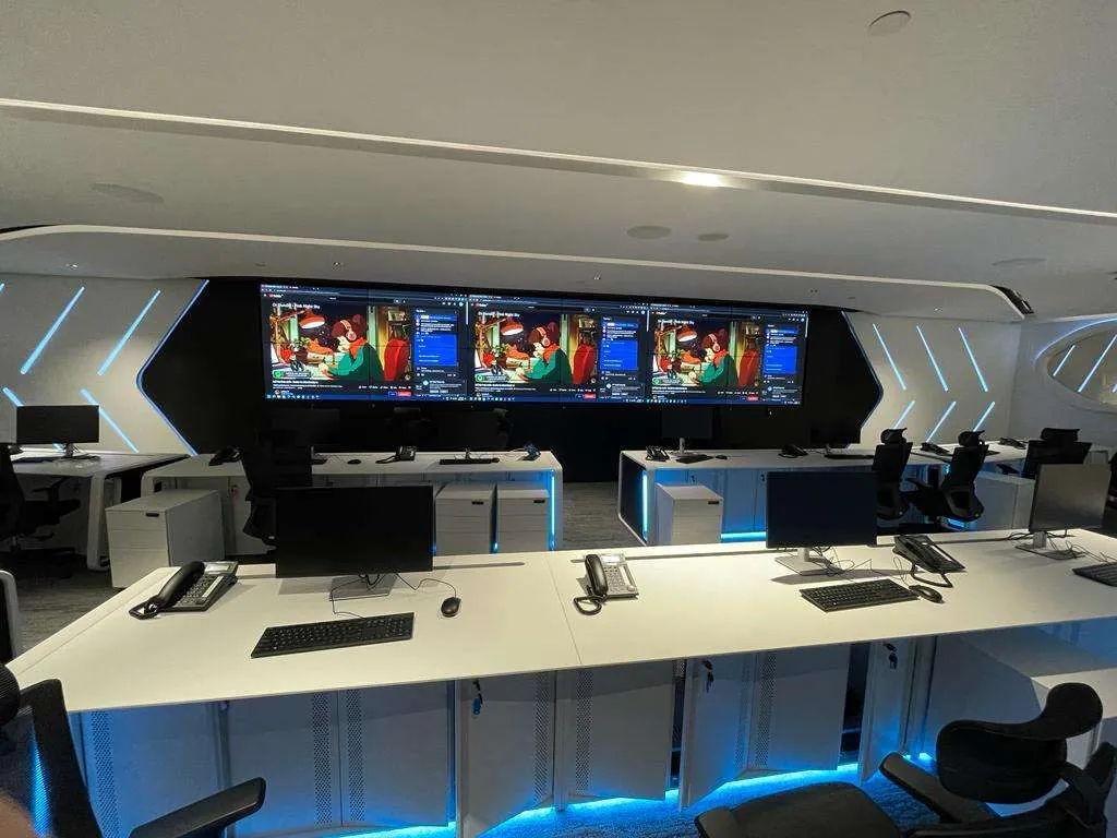 Control and command rooms